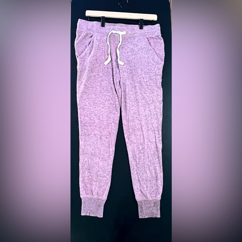 EXPRESS ONE ELEVEN Women’s Pink & Black Soft Joggers - Medium